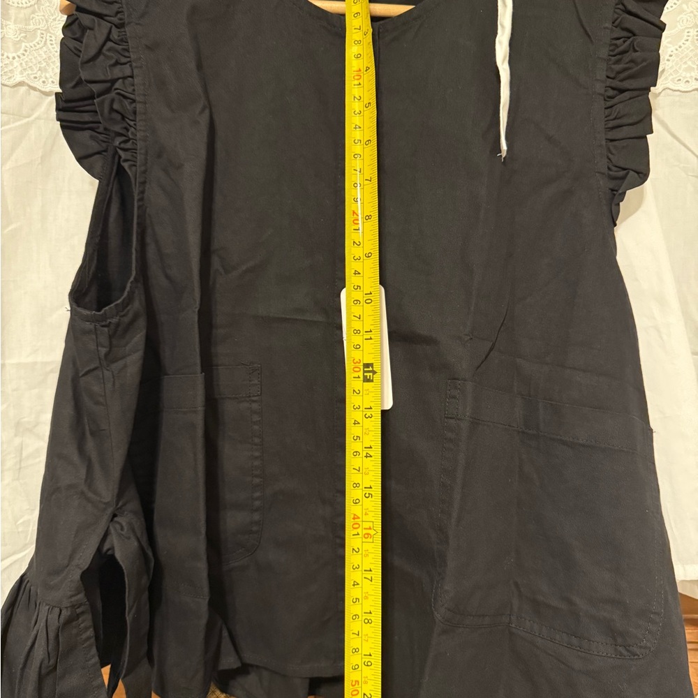 Universal Thread Black Ruffled Blouse - image 8